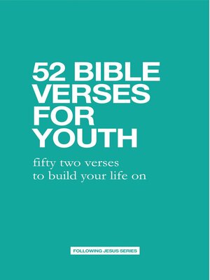 cover image of 52 Bible Verses For Youth